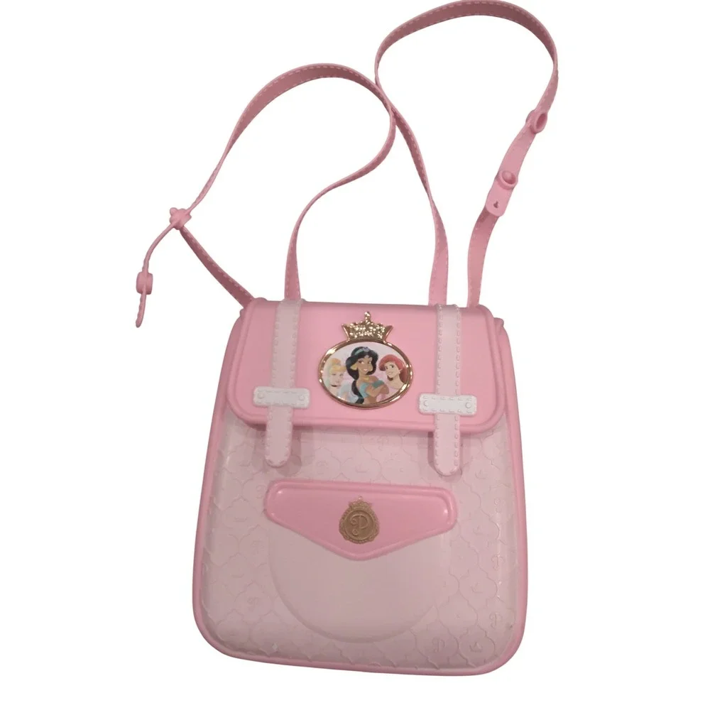 Disney Princess Pink Silicone Mini Backpack‎ Jelly Bag 1094NT01 Kids Accessory